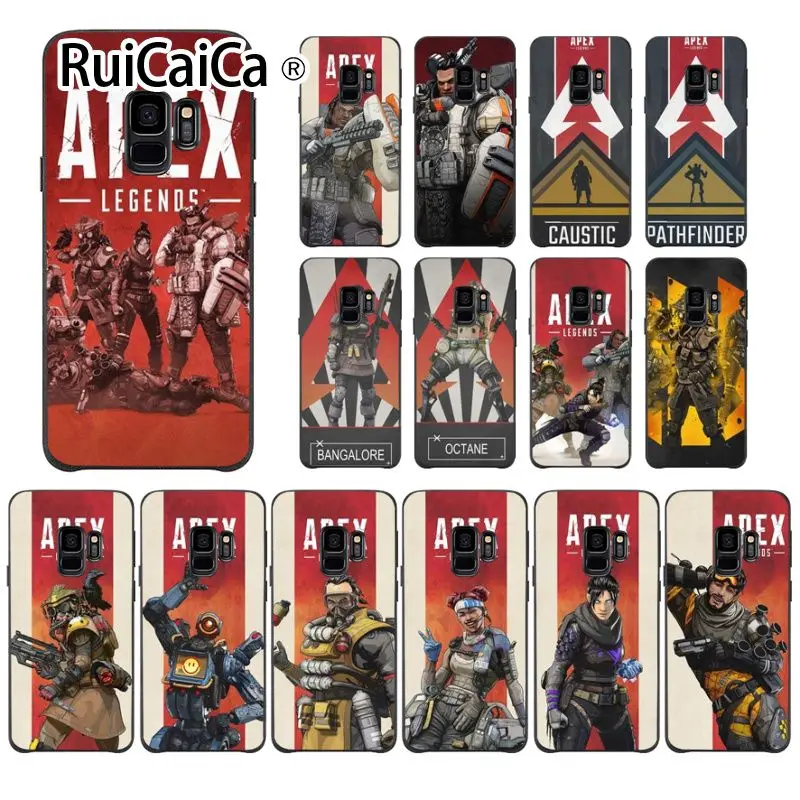 Ruicaica Apex Legends Мягкий силиконовый чехол для телефона из ТПУ GALAXY s5 s6 edge plus s7 s8