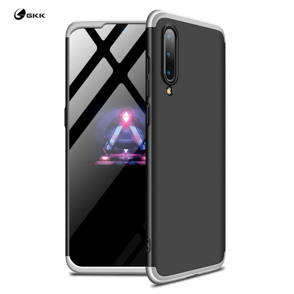 GKK Casing For Xiaomi Mi 9 SE 9SE Coque 360 Full Coverage 3 in 1 Hard PC Mobile Phone Back Cover Case M9 Mi9 |