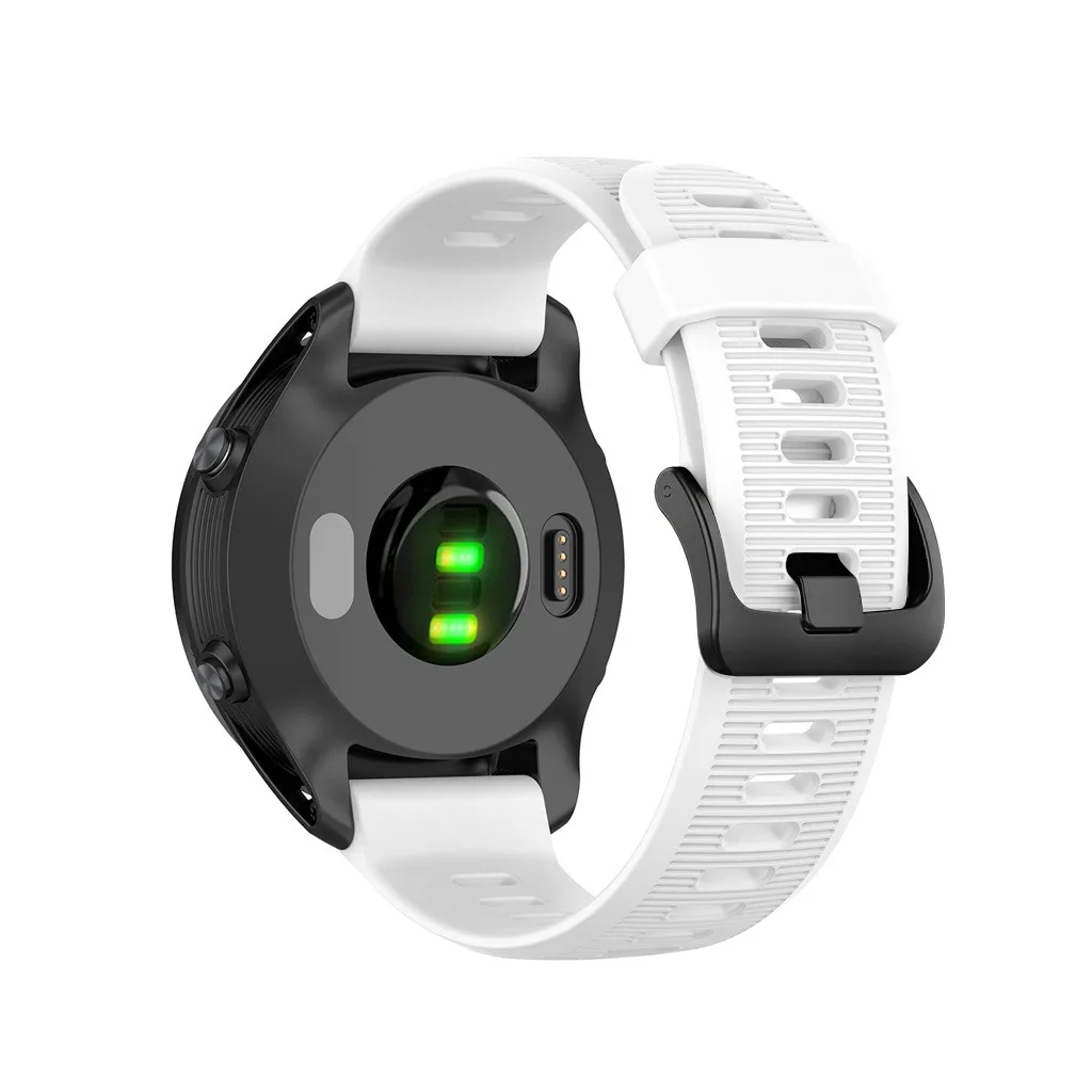 Сменный силиконовый ремешок на запястье для Garmin Forerunner 945/935/Fenix 5/Plus, светильник различных цветов, гибкий, модный