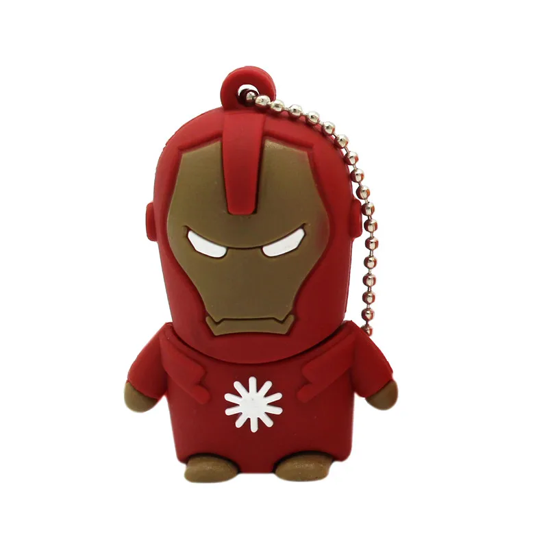 Флеш-накопитель с супергероями Мстители/Супермен/Бэтмен/Человек-паук 4 ГБ 8 16 32 64