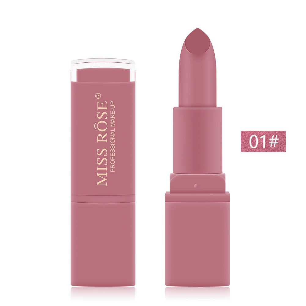 12 Цветов помада матовый Макияж Губная помада водостойкие помады Make Up косметическое средство красивая помада для губ для Для женщин