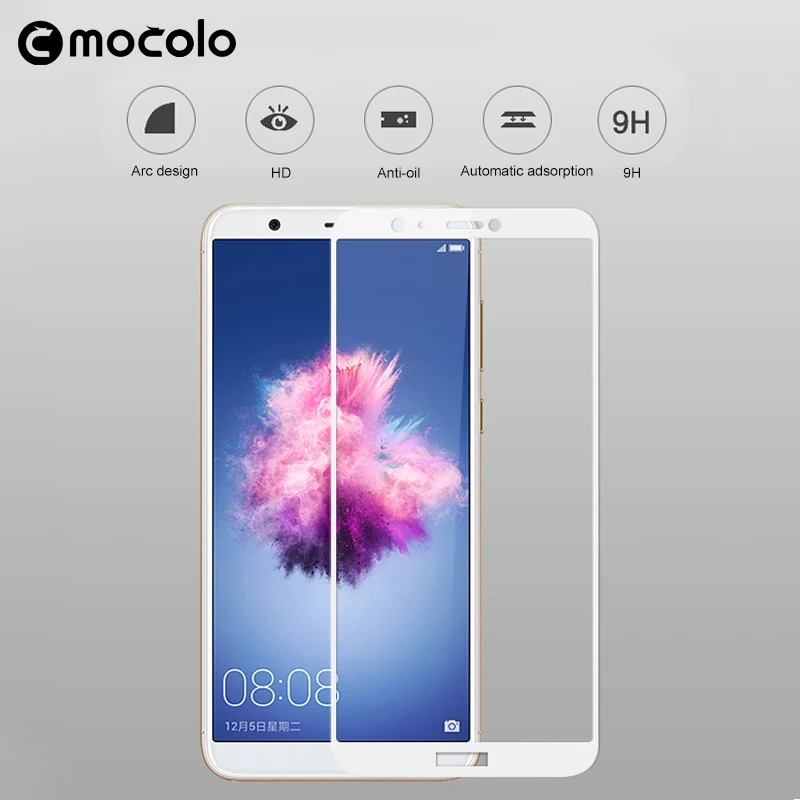 Mocolo Glass Film 2.5D Curved 0.33mm Full Screen Cover 9H Protector Tempered For huawei Honor Play 7s for P Smart | Мобильные