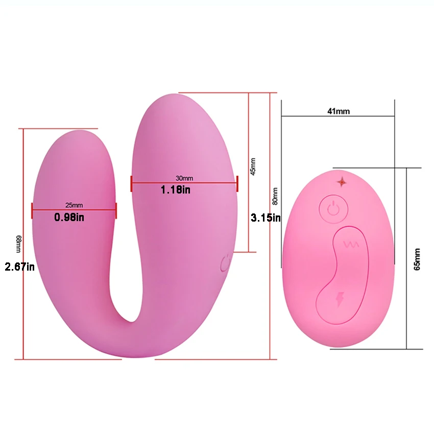 APHRODISIA Вибратор Беспроводной G Spot Стимулятор клитора двойной массажер с мотором