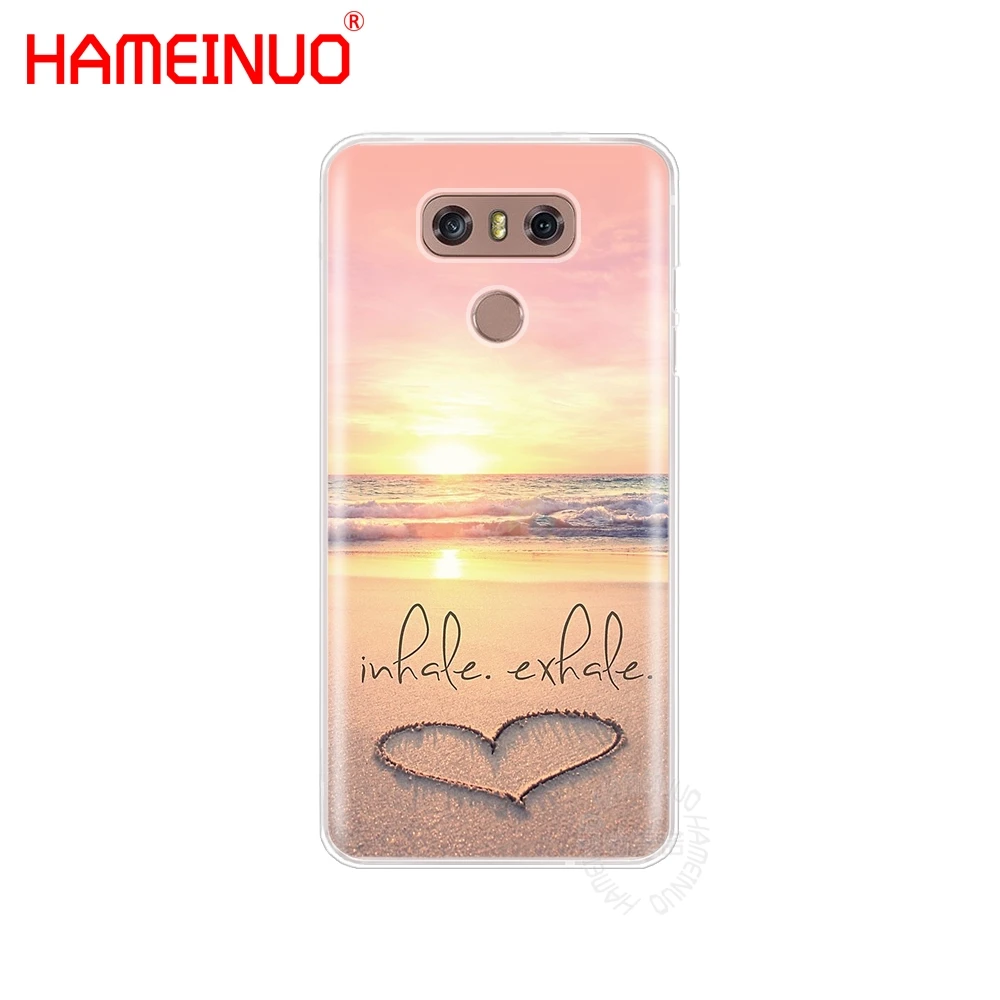 Чехол для телефона HAMEINUO Летний Пляжный чехол LG Q6 G6 MINI G5 K10 M250N 2017 2016 X POWER 2 V20