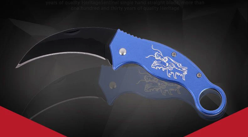 Karambit нож 2 модели специальный стиль подарок практика Складной Нож EDC инструмент
