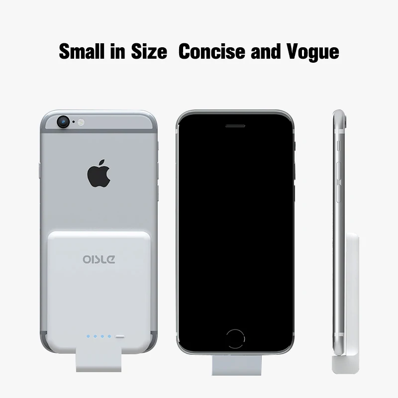 2800 мАч, милый внешний аккумулятор для iPhone 6, 6s, 7, 8, 5, 5S, SE, Внешнее зарядное устройство, чехол, перезаряжаемый Расширенный чехол для аккумулятора