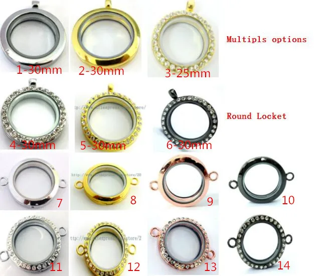 Круглая форма оптом высокое качество плавающая память живой медальон может