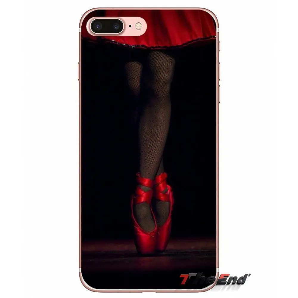 Для Sony Xperia Z Z1 Z2 Z3 Z5 compact M2 M4 M5 E3 T3 XA Aqua LG G4 G5 G3 G2 Mini Silk Ballet Shoes Pointe TPU силиконовый