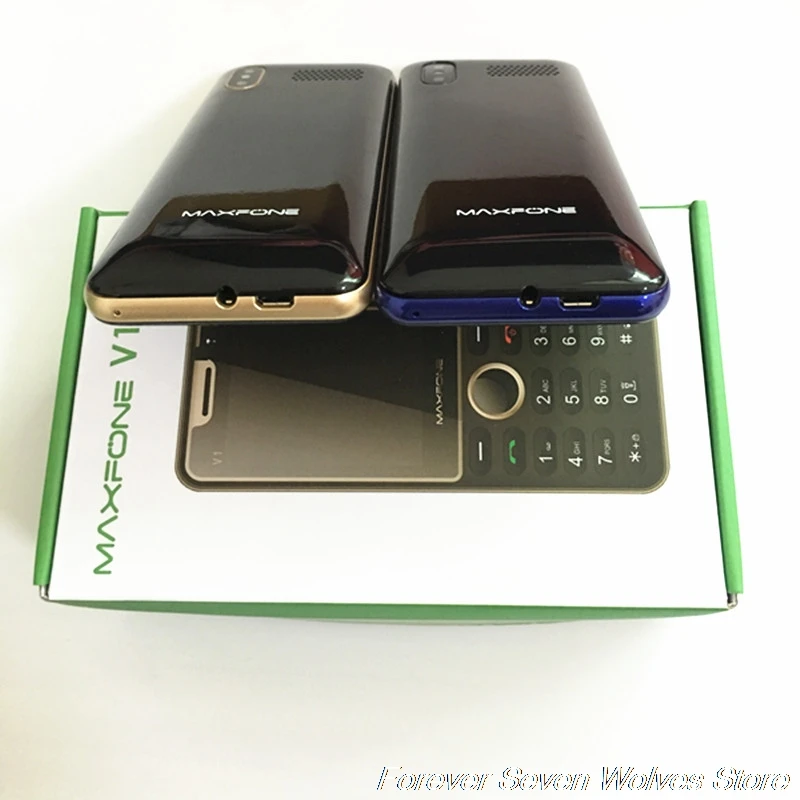 GSM 2G телефон V1 с тремя sim картами для пожилых людей 1800 мАч аккумулятор Поддержка
