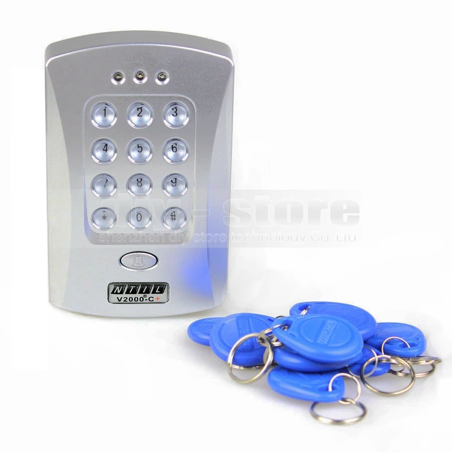 DIYKIT Бесплатная Доставка 125 КГц Дверь RFID Клавиатуры Бесконтактный Считыватель