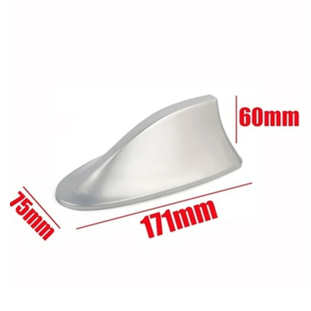 

Universal Car Roof Shark Fin Decorative Aerial Antenna Cover Sticker Base Roof Carbon Fiber Style For BMW For Honda For Toyota