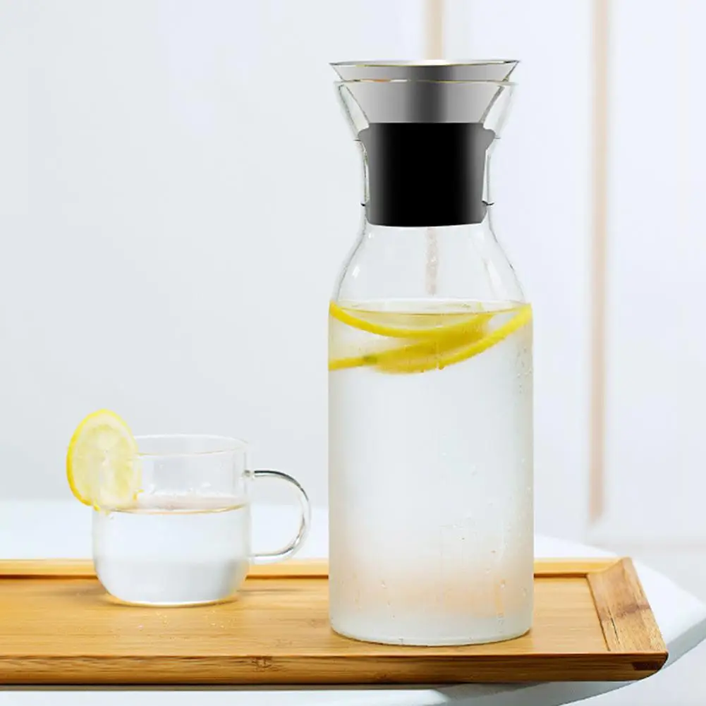Бутылка для воды высокий контейнер из боросиликатного стекла бутылка холодной и