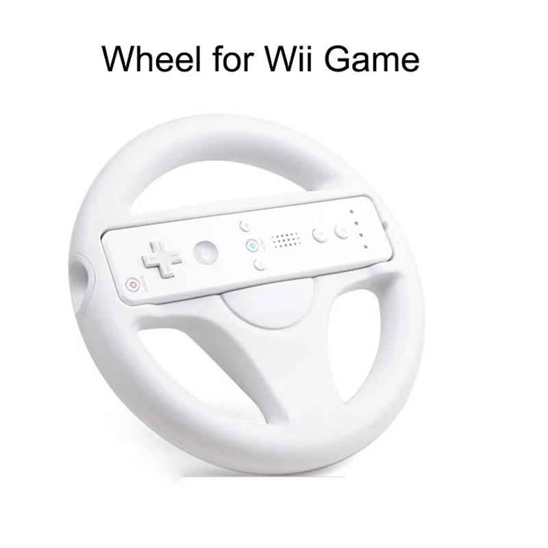 Новое пластиковое Рулевое колесо для Nintendo Wii Mario Kart Racing Games пульт дистанционного
