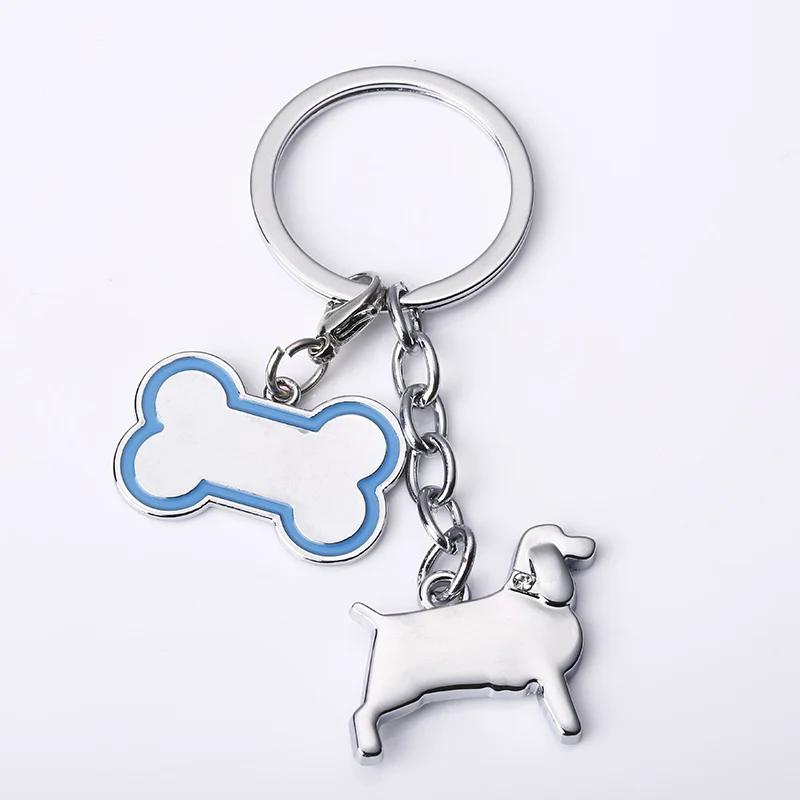 Новое поступление 2019 брелок милые брелки в виде таксы костяной кулон двойной для