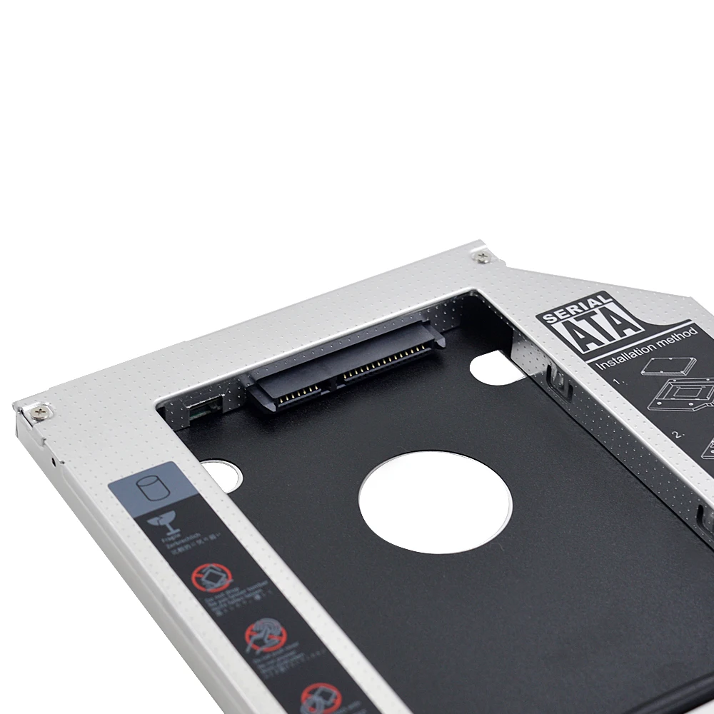 CHIPAL 10 шт. 9 5 мм алюминиевый 2nd HDD Caddy SATA 3 0 2 &quotчехол для SSD Apple Macbook Pro Air 13&quot 15 &quot17&quot