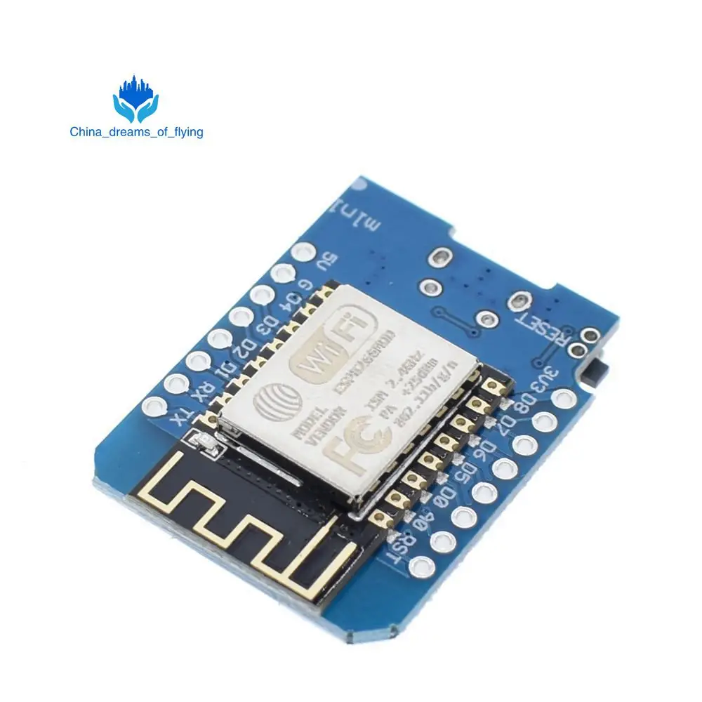 ESP8266 ESP-12 ESP12 WeMos D1 Мини-модуль Wemos D1 Мини WiFi макетная плата Micro USB 3,3 В на основе ESP-8266EX 11 цифровых контактов