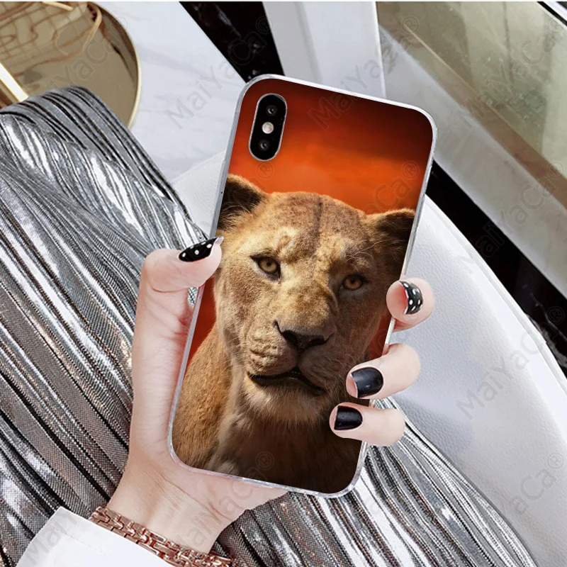 A5 MaiYaCa для iphone 11 pro max чехол Король Лев мягкий силиконовый TPU чехол для телефона для Apple iphone 7 8 6 6S Plus X XS MAX 5 5S SE XR - Цвет: A5