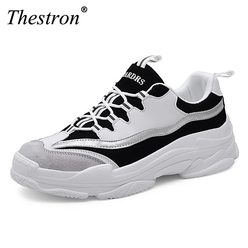 Лидер продаж спортивные кроссовки для бега мужские черно белые весенние беговые