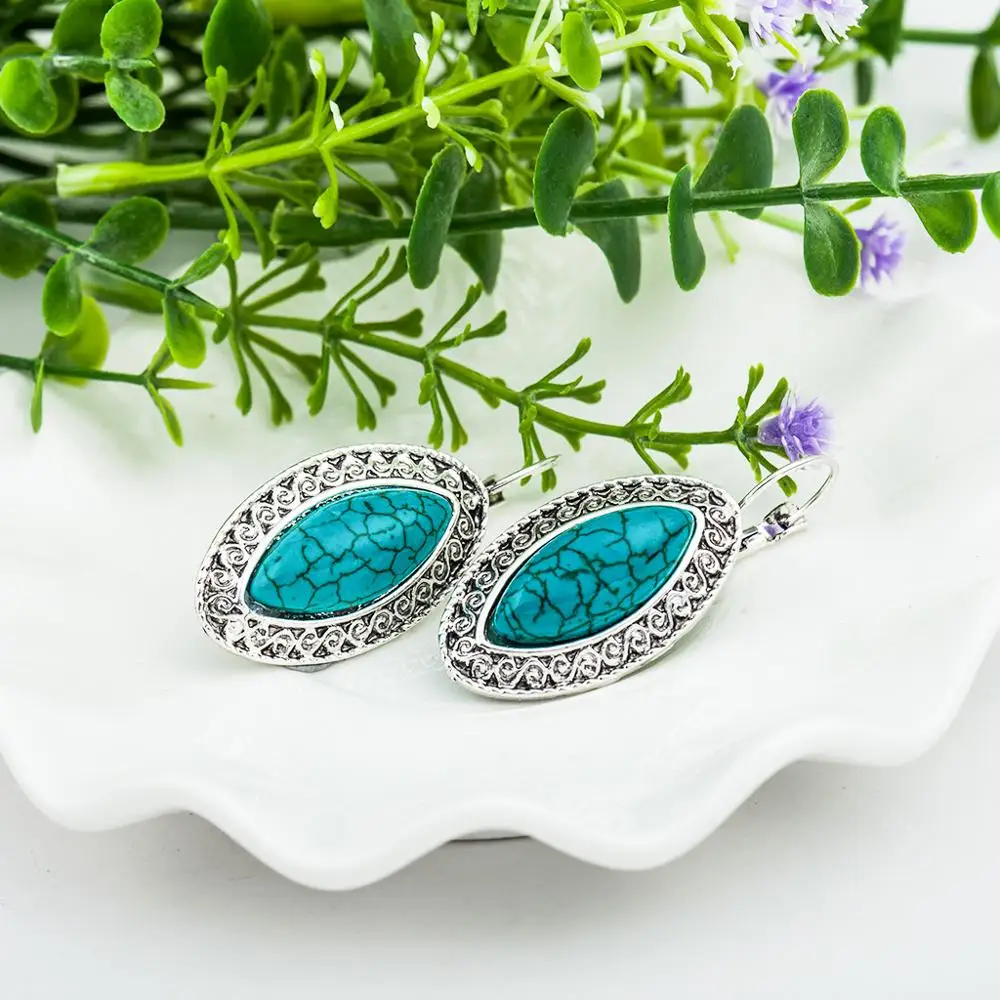 Женские длинные серьги с камнями в винтажном стиле|stone earrings|earrings stylestyle earrings |