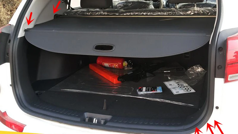 Для Subaru Outback черный Аксессуары выдвижной БАГАЖНИК Грузовой Чехол для багажа тент щит