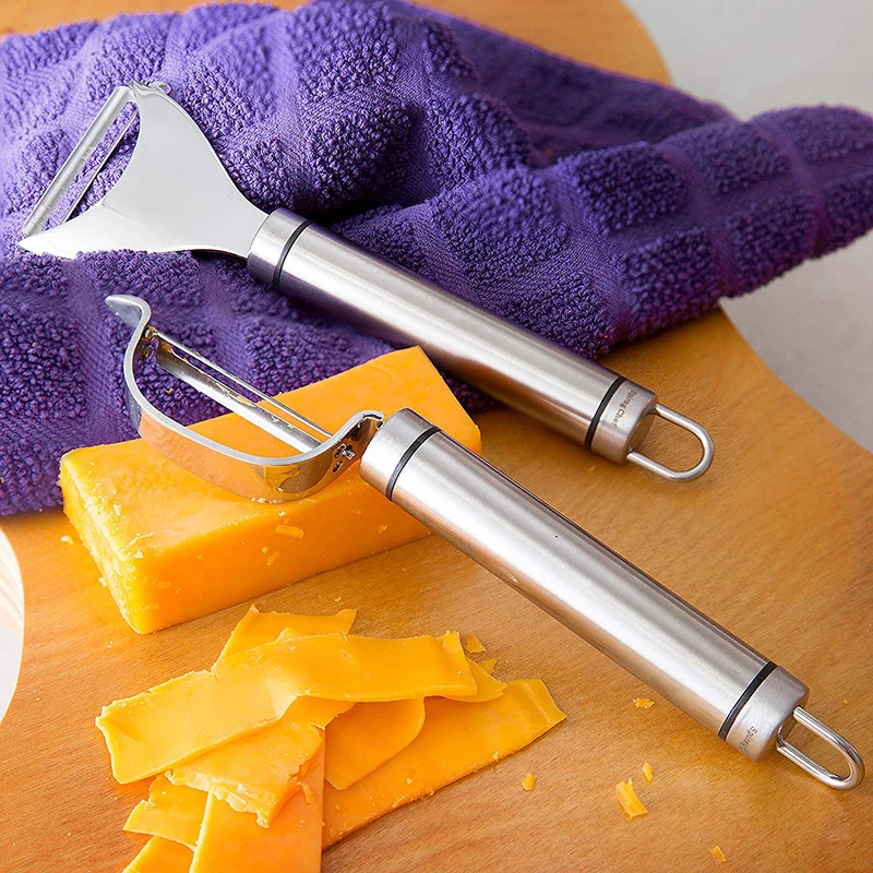 

Leeseph Vegetable Peeler Set with 18/8 Stainless Steel Swivel Blade for Potato, Carrot, Apple, Citrus, Kitchen Tools