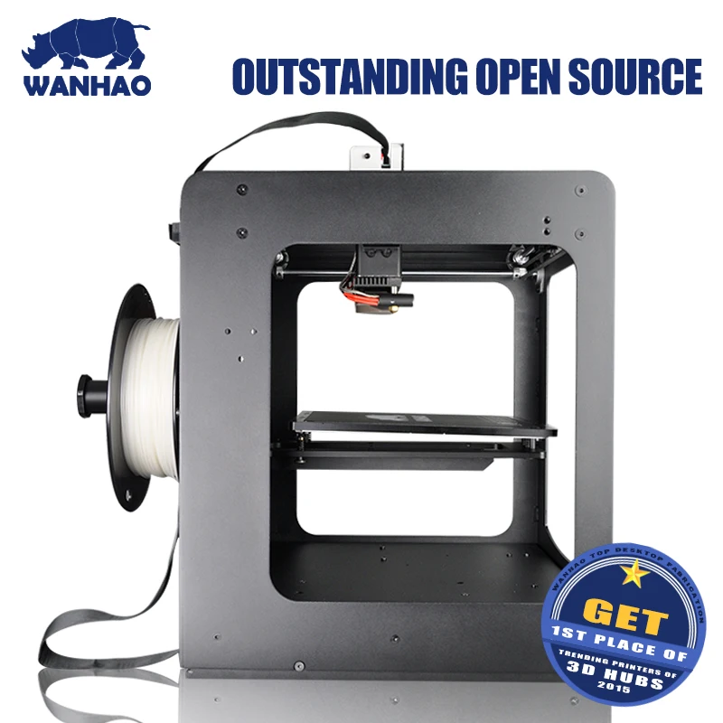 3d принтер WANHAO новая версия Дубликатор 6 моделей ментальная рама высокого