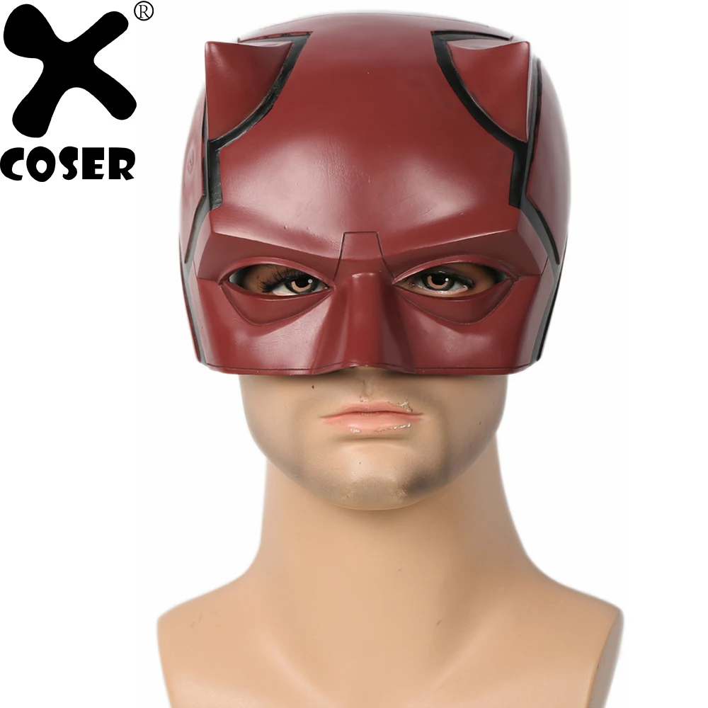 XCOSER Сорвиголова Косплэй шлем закрывающий половину лица маска стильный