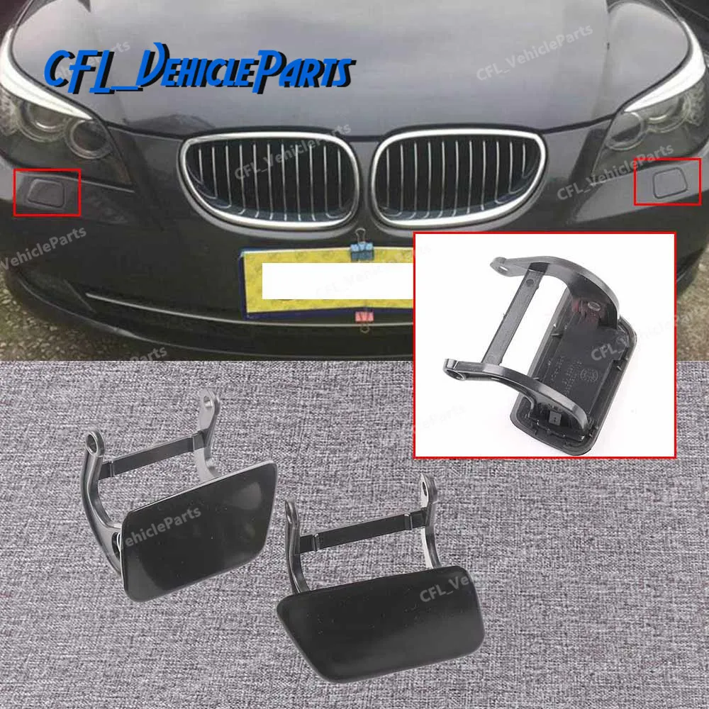 Пара насадок омывателя фар крышка и рычаг L R 51117060585 51117060586 для BMW E60 E61 525i 528i 530i
