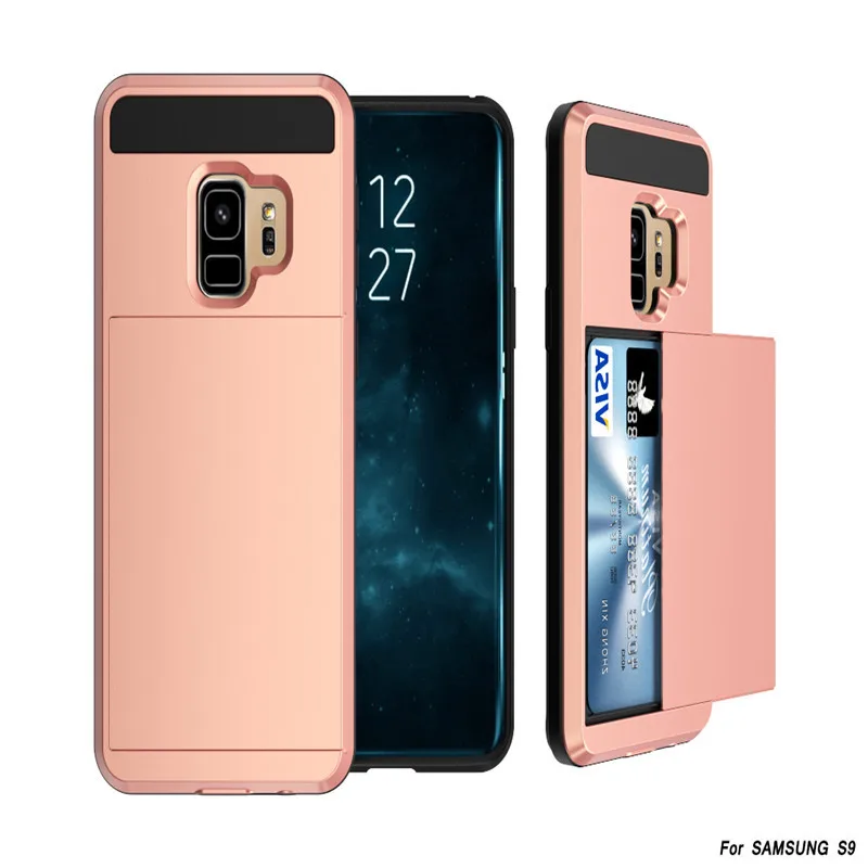 Чехол для Samsung Galaxy J6 2018 гибридный защитный чехол S6 S7 Edge S8 S9 Plus J3 J5 J7 A3 A5 2017 кредитных