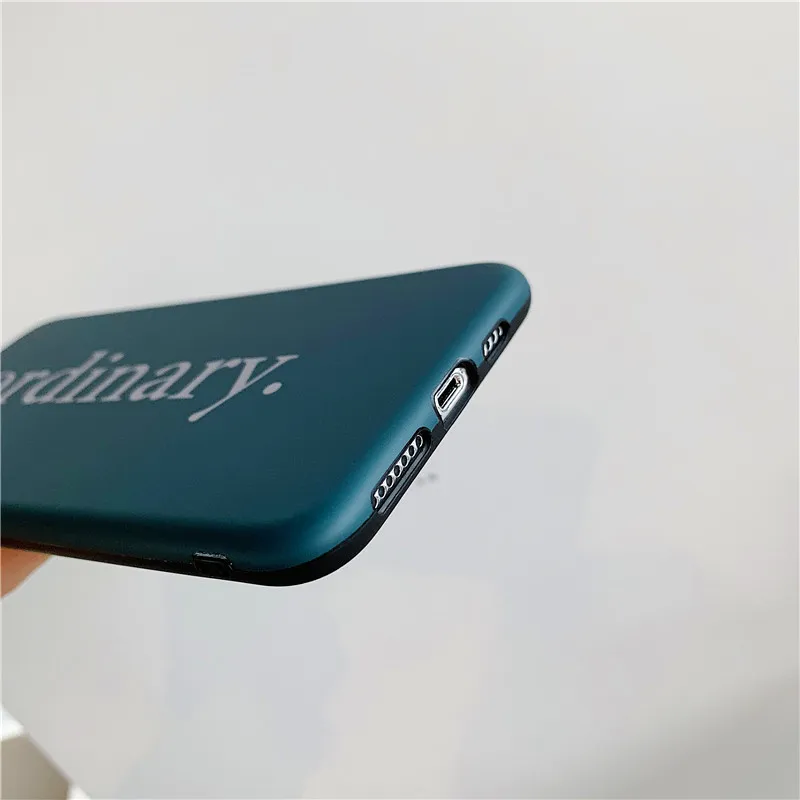 Модные чехлы для мобильных телефонов iPhone X XS MAX XR 8 7 6 s Plus чехол с забавными буквами
