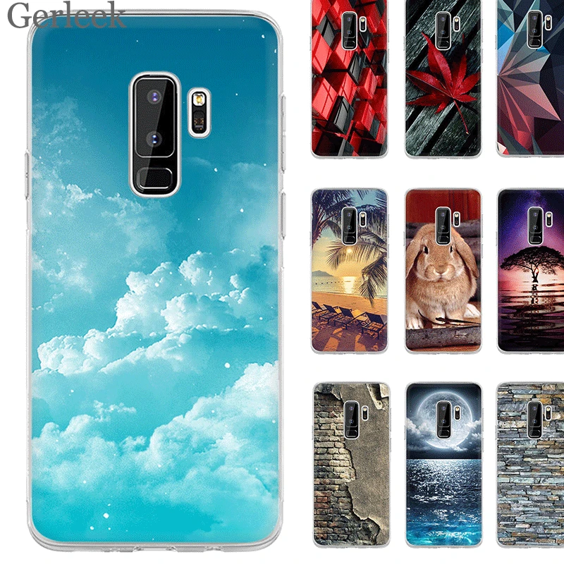 Чехол для Samsung M10 M20 M30 M40 S6 S7 Edge S8 S9 S10 Plus S10e Note 8 9 10 милый чехол|Чехлы-накладки| |