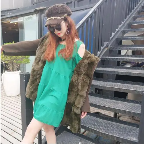 Новинка 2019 зимняя парка шерстяное кашемировое пальто женская меховая куртка с