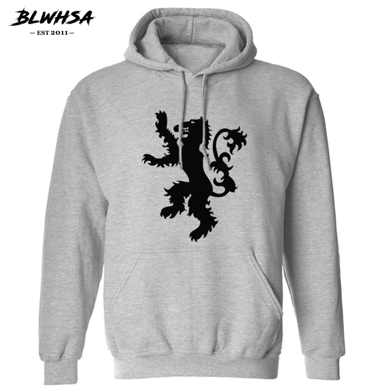 BLWHSA House Lannister of Casterly Rock толстовки с принтом осенние мужские забавные уличные