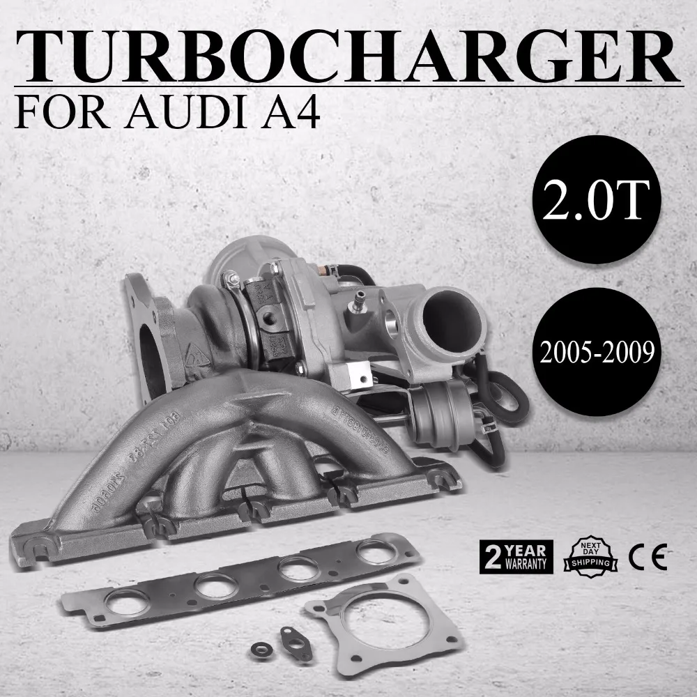 НОВЫЙ ТУРБОКОМПРЕССОР для Audi A4 2 0 T B7 BUL BWE BWT K03 2005 2007 2008 2009|turbocharger audi a4|turbocharger