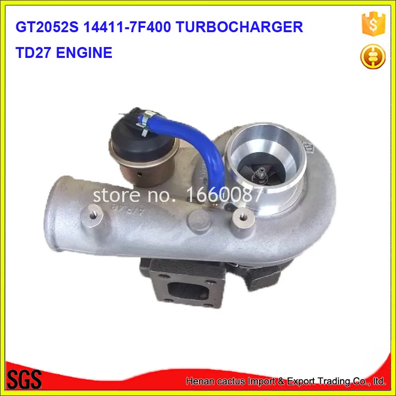 Турбина TB25 supercharger 452162 5001S 0001 14411 7F400 TD27TI турбокомпрессор турбо ffor