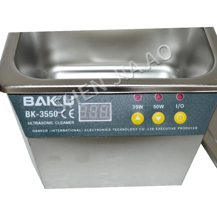 Ультразвуковая Очистительная BK-3550.220V из нержавеющей стали или 110V машина для очистки оборудования связи