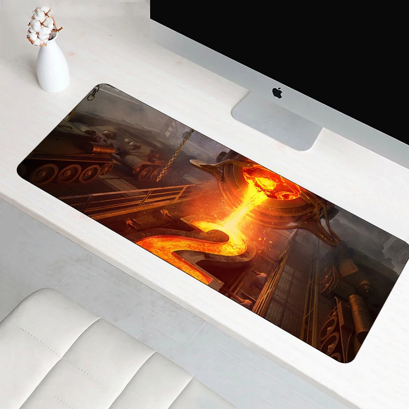Коврик для мыши SIANCS 70x30 см большой игровой коврик World of Tanks xl с фиксирующимся краем