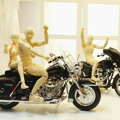 C 1/12 Harley спортивный мотоцикл имитация сплава Модель автомобиля игрушка гоночный внедорожник Yamaha игрушка металлическая литая оригинальная коробка для детских игрушек - Цвет: C