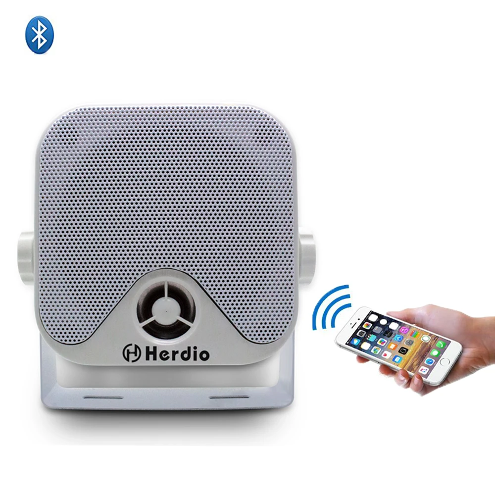 100 Вт 4 дюймовый Водонепроницаемый Bluetooth морской стереоприемник сверхмощные