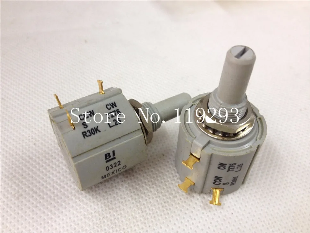 [BELLA]BI 7276 R30K 10 кругов 30K многооборотный потенциометр 5 шт./лот|lots china|potentiometer