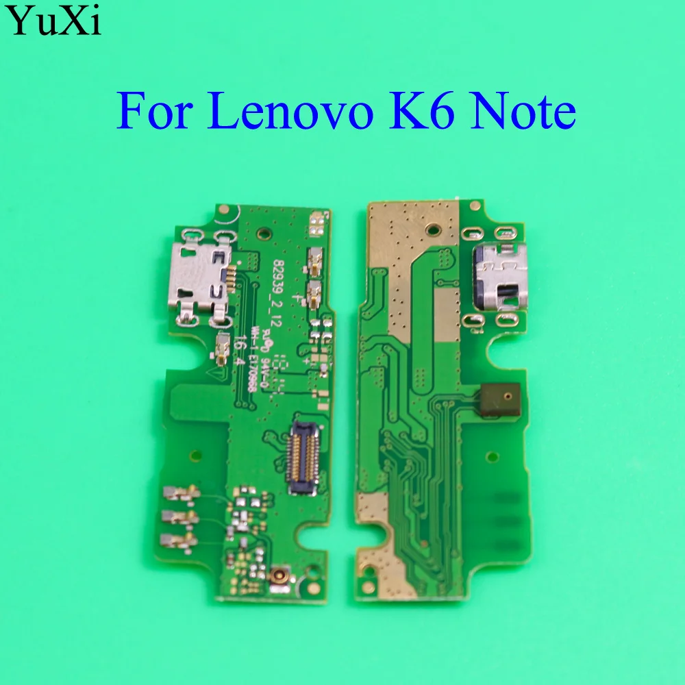 YuXi Новинка для Lenovo K6 Note K6Note K53a48 USB док-разъем зарядный порт гибкий кабель с заменой