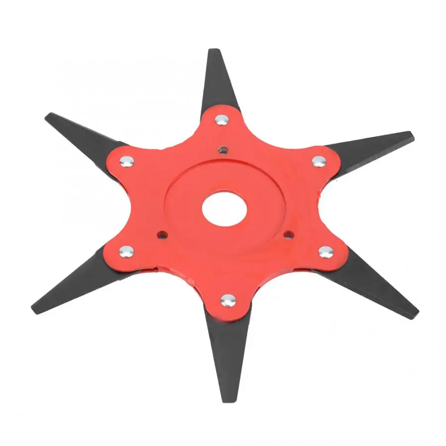 6 Сталь обновленный триммер головка резак сад GrassTool подходит газонокосилка 65Mn