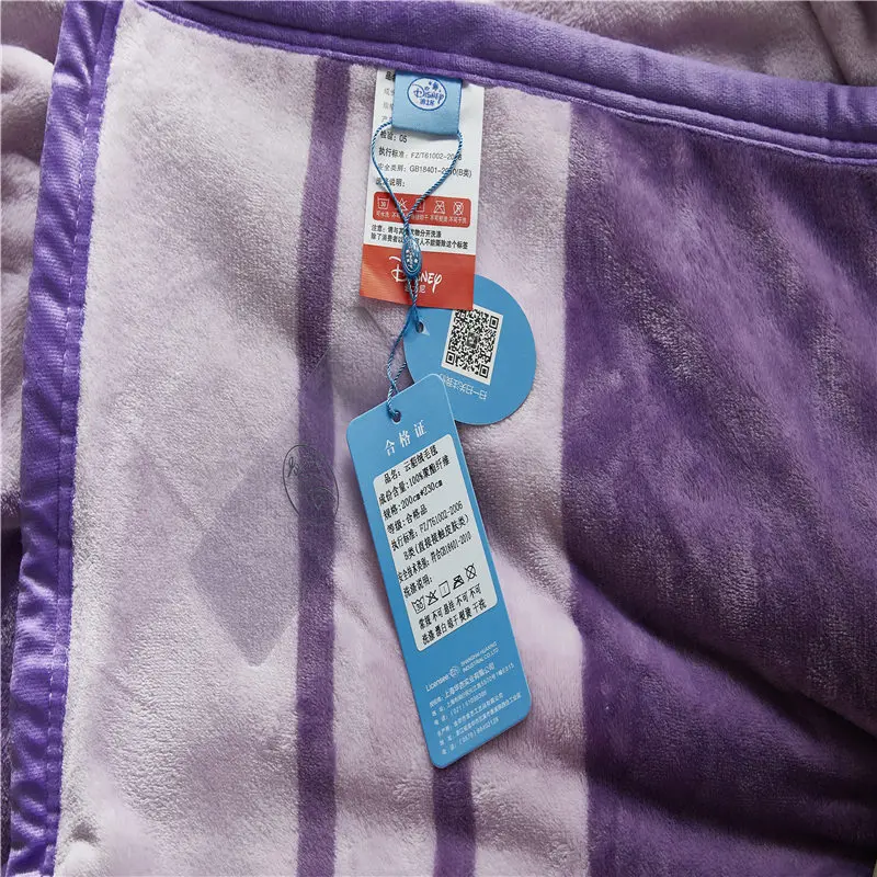 Disney подлинный замороженный двухслойный утолщение одеяло пледы для детей на