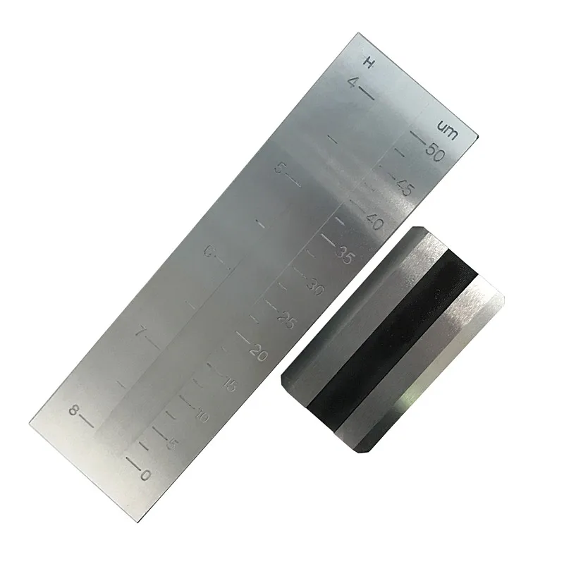 0-50um Stainless Steel PUSHEN Single Groove Fineness of Grind Gauge Hegman For Coating | Инструменты
