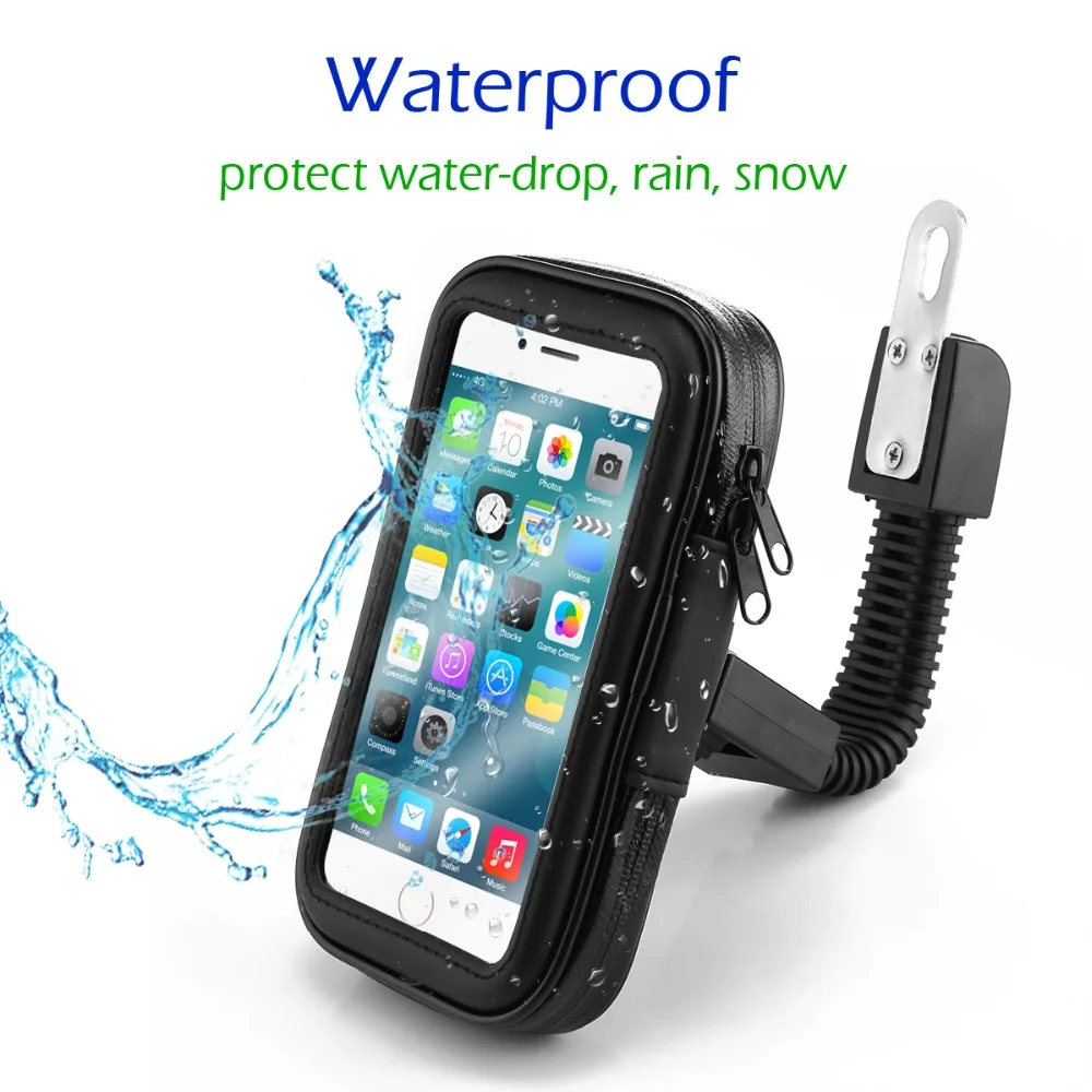 Водонепроницаемый чехол Powstro для телефона iPhone X 8 7 Samsung S8 S7 4 5 3 6 дюйма|Подставки и