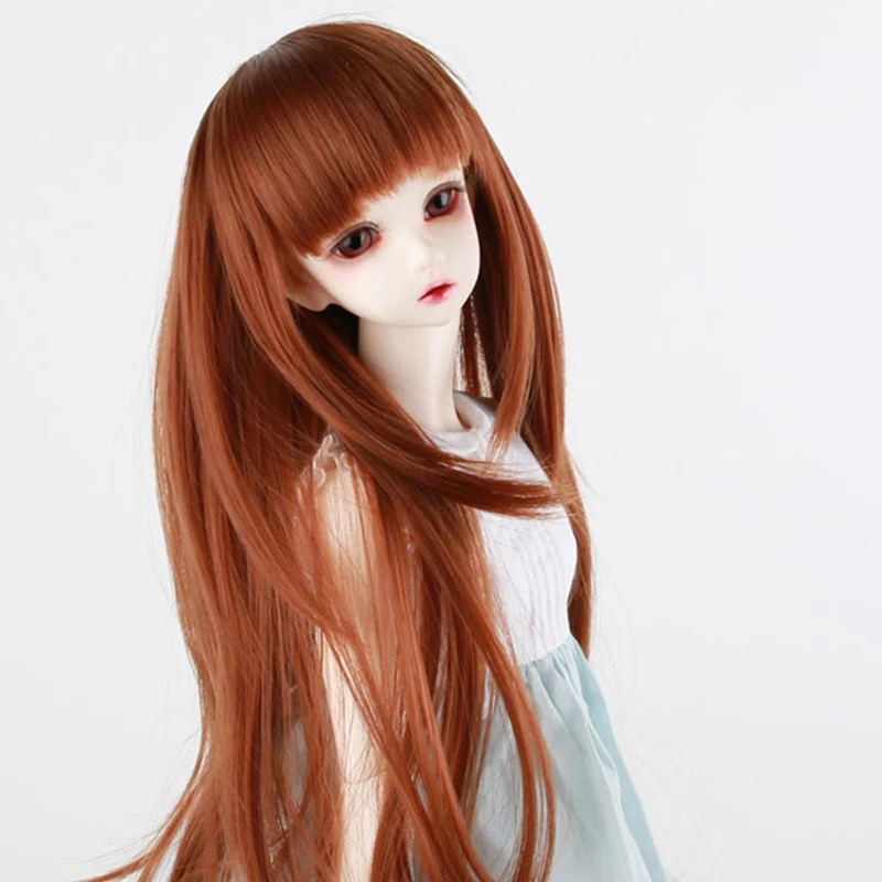 Cateleya BJD SD поддельные аккуратные длинные волосы челка 1/3 1/4 1/6 Высокая температура волокна куклы аксессуары есть товары теперь куклы волосы