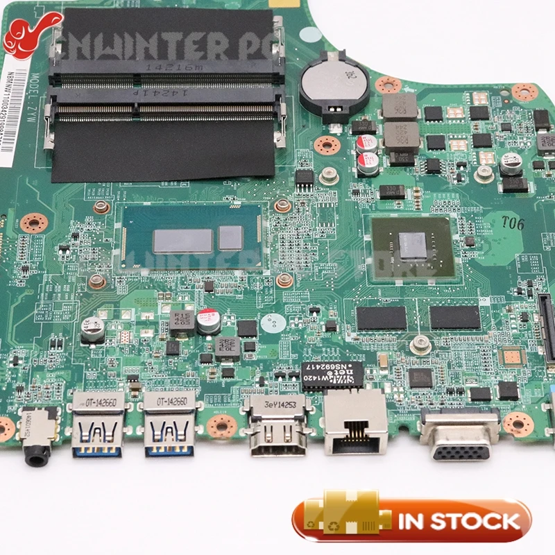 NOKOTION для Acer ASPIRE E5-771G материнская плата ноутбука DA0ZYWMB6E0 NBMNW11003 NB.MNW11.003 SR1EB I7-4510U 840M