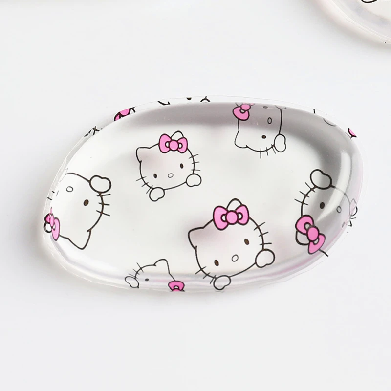 KITTY макияж основа силиконовый смеситель Puff прозрачный кремнезема безупречная