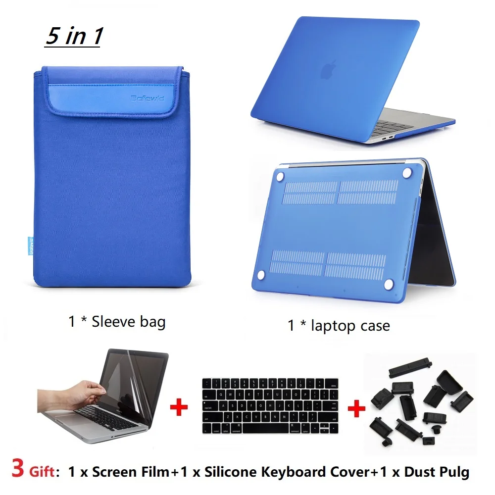 Матовый чехол для ноутбука сумка клавиатуры Apple Macbook 13 Air с Retina Touch ID модель A1932 |