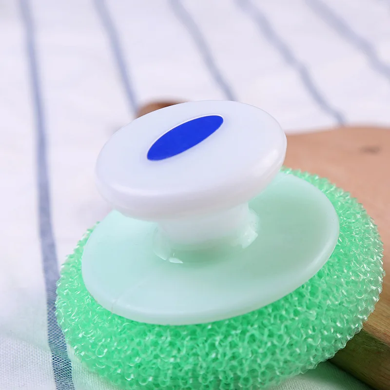 Fashion round handle brush mesh Cleaning Tools kitchen daily necessities creative decontamination artifact | Инструменты